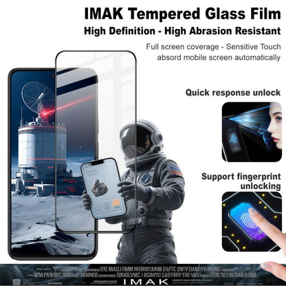 Pour Motorola Moto G86 5G / G86 Power imak Film de Protection en Verre Trempé Plein Écran Dureté 9H Série Pro+