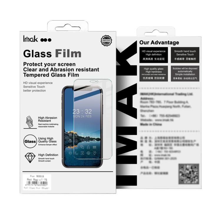 Pour Motorola Moto G86 5G / G86 Power Film en Verre Trempé imak Série H