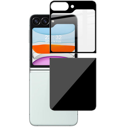 Pour Samsung Galaxy Z Flip6 IMAK Film de Protection en Verre Trempé Couverture Complète Arrière