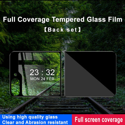 Pour Samsung Galaxy Z Flip6 IMAK Film de Protection en Verre Trempé Couverture Complète Arrière