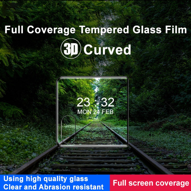 For Motorola Razr 50 imak 3D Curved Full Rear Screen Tempered Glass Film