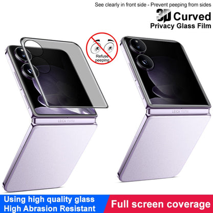 For Xiaomi Mix Flip imak 3D Curved Privacy Anti-glare Full Rear Screen Tempered Glass Film