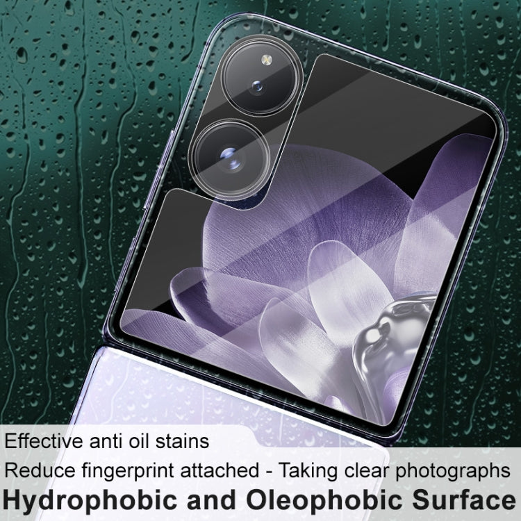 For Xiaomi Mix Flip 1 Sets imak Integrated Lens Film + Glass Rear Screen Sticker