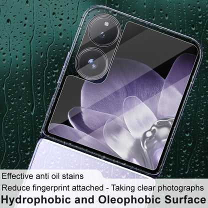 For Xiaomi Mix Flip 1 Sets imak Integrated Lens Film + Glass Rear Screen Sticker