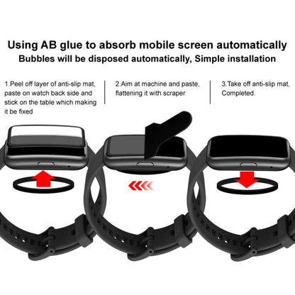 For Xiaomi Smart Band 9 / 9 NFC imak Plexiglass HD Watch Protective Film
