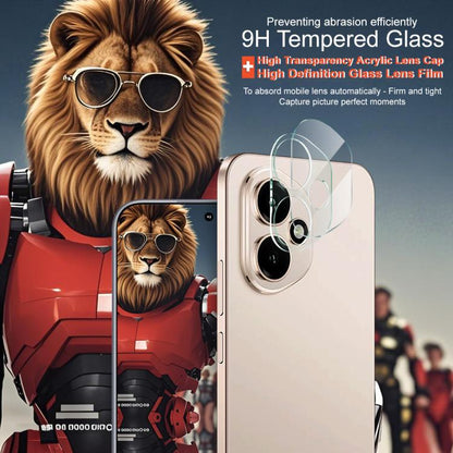 For Honor 400 Global 156.5mm imak Integrated Rear Camera Lens Tempered Glass Film with Lens Cap