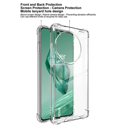 For OnePlus 12 5G IMAK Space Shield PC + TPU Airbag Shockproof Phone Case(Transparent)