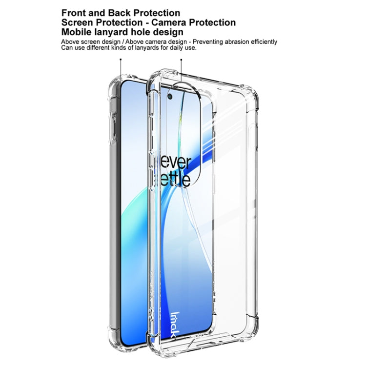 For OnePlus Ace 3V IMAK Space Shield PC + TPU Airbag Shockproof Phone Case(Transparent)