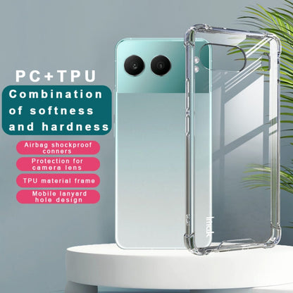 For OnePlus Nord 4 IMAK Space Shield PC + TPU Airbag Shockproof Phone Case(Transparent)