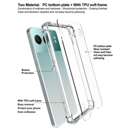 For OnePlus Nord 4 IMAK Space Shield PC + TPU Airbag Shockproof Phone Case(Transparent)
