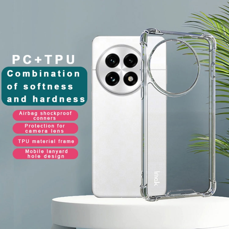 For OnePlus 13 IMAK Space Shield PC + TPU Airbag Shockproof Phone Case(Transparent)