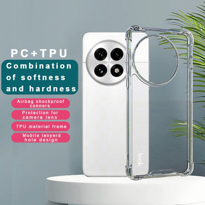 For OnePlus 13 IMAK Space Shield PC + TPU Airbag Shockproof Phone Case(Transparent)