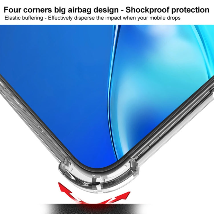 For OnePlus Nord CE4 Lite IMAK Space Shield PC + TPU Airbag Shockproof Phone Case(Transparent)