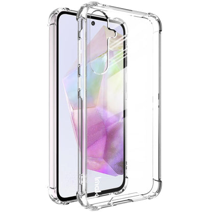 For Samsung Galaxy A55 5G IMAK Space Shield PC + TPU Airbag Shockproof Phone Case(Transparent)