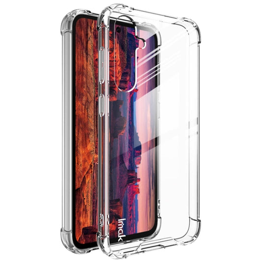 For Samsung Galaxy S23 FE 5G IMAK Space Shield PC + TPU Airbag Shockproof Phone Case(Transparent)