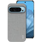 For Google Pixel 9 Pro XL imak Ruiyi Series Cloth Texture PU + PC Phone Case(Light Grey)