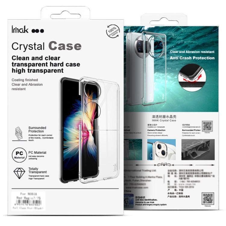 For Honor Magic Vs3 imak Wing II Wear-resisting Crystal Phone Protective Case