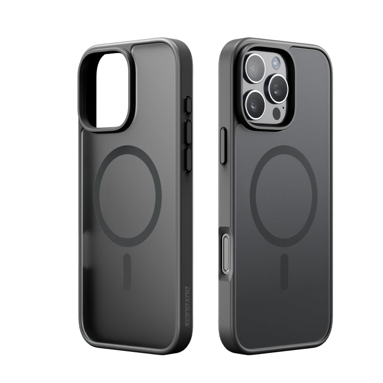 Pour iPhone 16 Pro Max DUX DUCIS Yind Series Coque de téléphone hybride TPU PC MagSafe (Noir)