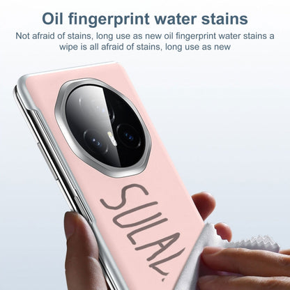 For Honor Magic Vs3 SULADA Skin Feel Liquid Leather Shockproof Phone Case(Black)