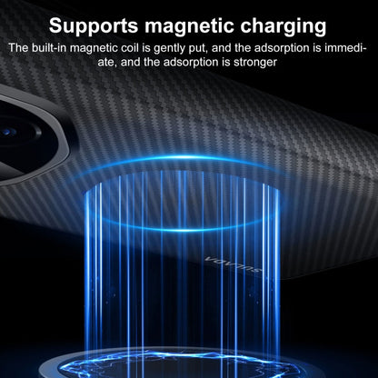 For Honor Magic Vs3 SULADA Kevlar 600D Texture Smart Window Leather Phone Case(Purple)