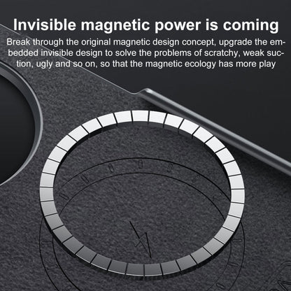 For Honor Magic Vs3 SULADA Frameless Top Layer Cowhide Leather + PC Phone Case(Green)