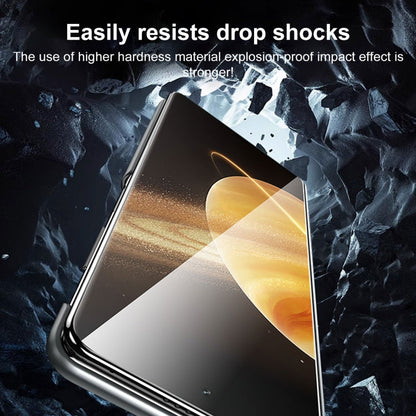 For Honor Magic Vs3 SULADA Frameless Top Layer Cowhide Leather + PC Phone Case(Green)