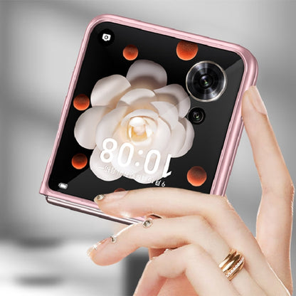 For Honor Magic V Flip GKK Ultra-thin Full Coverage Phone Case(Pink)