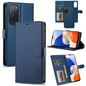 For Samsung Galaxy S20 FE 5G LC.IMEEKE L2 Series Detachable Magsafe PU Phone Case with Lanyard(Blue)