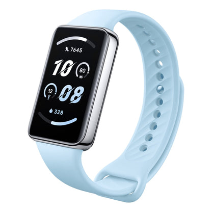 Honor Band 9, écran AMOLED de 1,57 pouce, prise en charge de la surveillance de la fréquence cardiaque / de l'oxygène sanguin / du sommeil, version standard (bleu)