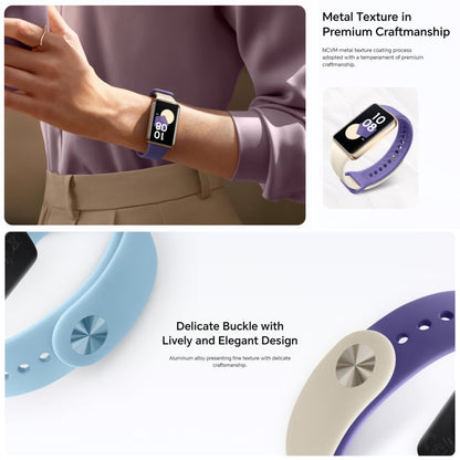 Honor Band 9, écran AMOLED de 1,57 pouce, prise en charge de la surveillance de la fréquence cardiaque / de l'oxygène sanguin / du sommeil, version standard (bleu)