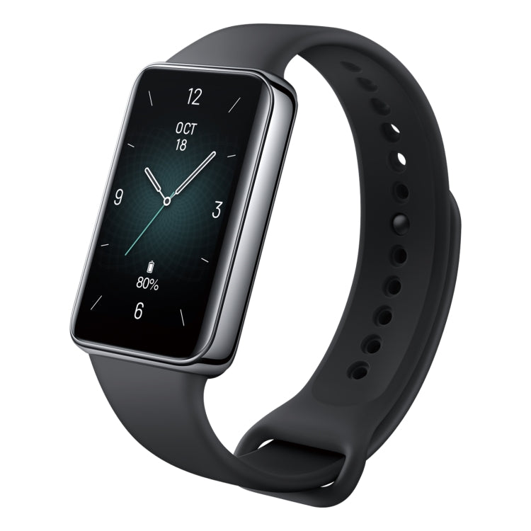 Honor Band 9, écran AMOLED de 1,57 pouce, prise en charge de la surveillance de la fréquence cardiaque / de l'oxygène sanguin / du sommeil, version NFC (noir)