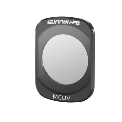 For DJI Osmo Pocket 3 Sunnylife Camera Lens Magnetic Metal Filter, No Impact On Gimbal Reset, Filter:MCUV