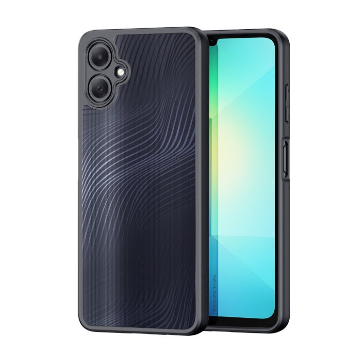 For Samsung Galaxy A06 4G DUX DUCIS Aimo Series TPU + PC Frosted Feel Phone Case(Black)