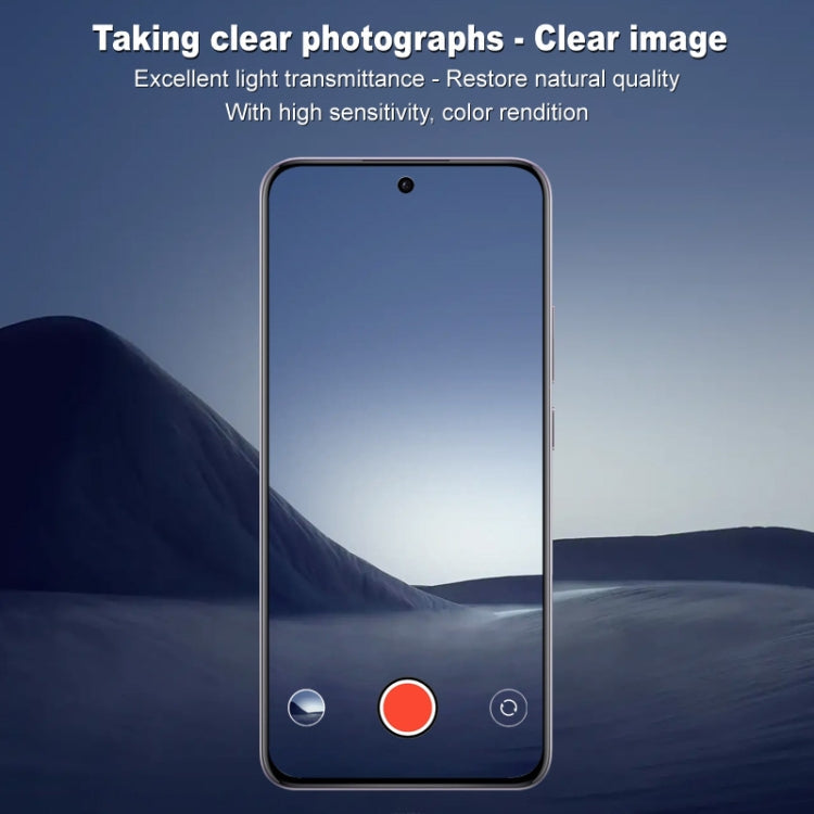 For OnePlus Nord 4 imak Integrated Rear Camera Lens Tempered Glass Film with Lens Cap