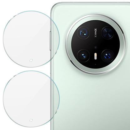 Pour Huawei Mate 70 Pro / 70 Pro+ Lot de 2 films de protection d'objectif de caméra arrière en verre IMAK HD