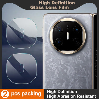 For Huawei Mate X6 2 PCS/Set IMAK HD Glass Rear Camera Lens Film