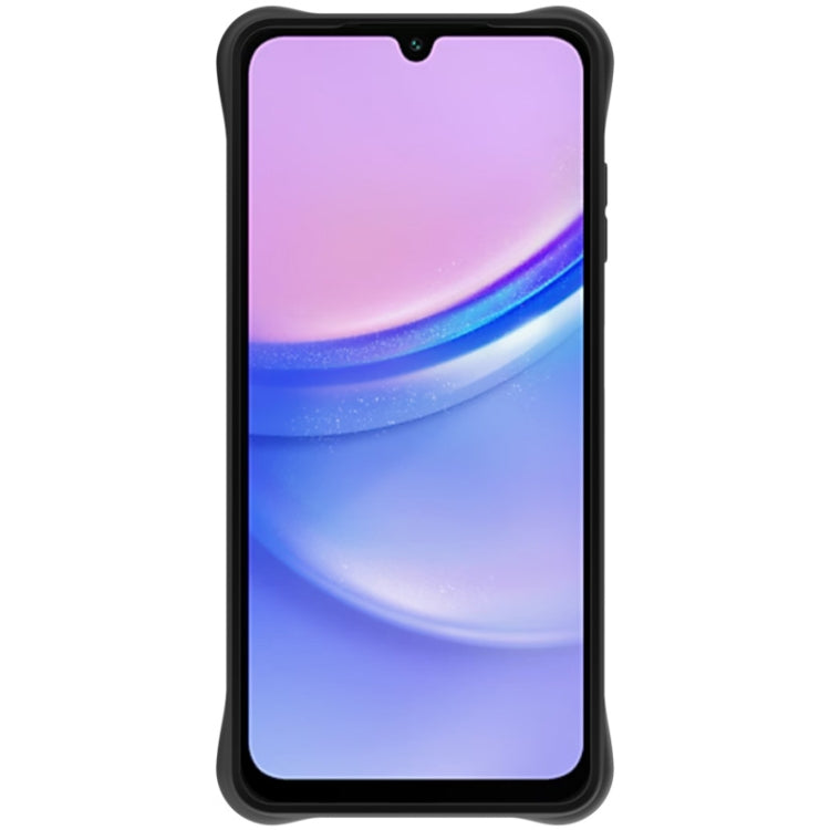 Pour Samsung Galaxy A06 4G Coque Souple Givrée IMAK UC-6 Series Manbo (Noir)