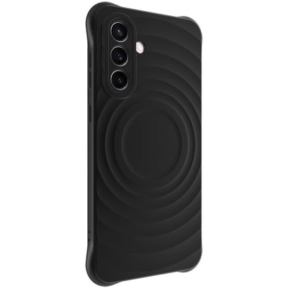 For Samsung Galaxy A36 5G IMAK UC-6 Series Manbo Frosting Soft Phone Case(Black)