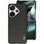 For Xiaomi Poco F6 5G imak Ruiyi Series Cloth Texture PU + PC Phone Case(Black)