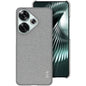Pour Xiaomi Poco F6 5G Étui de téléphone imak Ruiyi Series en tissu texturé PU + PC (Gris clair)