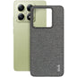 Pour Xiaomi 14T Coque de téléphone en tissu texturé PU + PC de la série imak Ruiyi (Gris foncé)