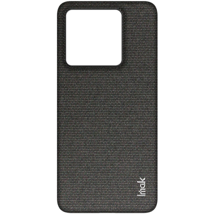 For Xiaomi 14T Pro imak Ruiyi Series Cloth Texture PU + PC Phone Case(Black)