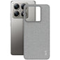 For Xiaomi 14T Pro imak Ruiyi Series Cloth Texture PU + PC Phone Case(Light Grey)
