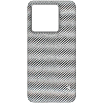 For Xiaomi 14T Pro imak Ruiyi Series Cloth Texture PU + PC Phone Case(Light Grey)