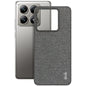 For Xiaomi 14T Pro imak Ruiyi Series Cloth Texture PU + PC Phone Case(Dark Grey)
