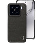 For Xiaomi 15 imak Ruiyi Series Cloth Texture PU + PC Phone Case(Black)