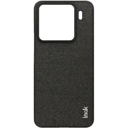 For Xiaomi 15 Pro imak Ruiyi Series Cloth Texture PU + PC Phone Case(Black)