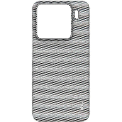 For Xiaomi 15 Pro imak Ruiyi Series Cloth Texture PU + PC Phone Case(Light Grey)