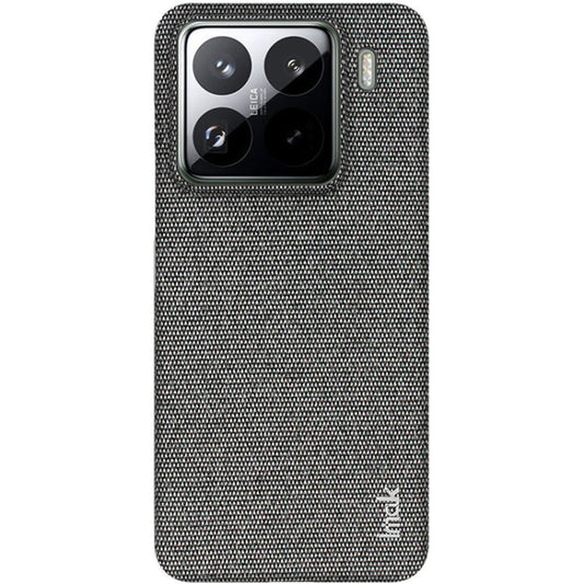 For Xiaomi 15 Pro imak Ruiyi Series Cloth Texture PU + PC Phone Case(Dark Grey)