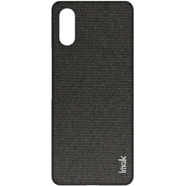 Pour Sony Xperia 10 VI, coque de téléphone imak Ruiyi Series en tissu texturé PU + PC (noir)